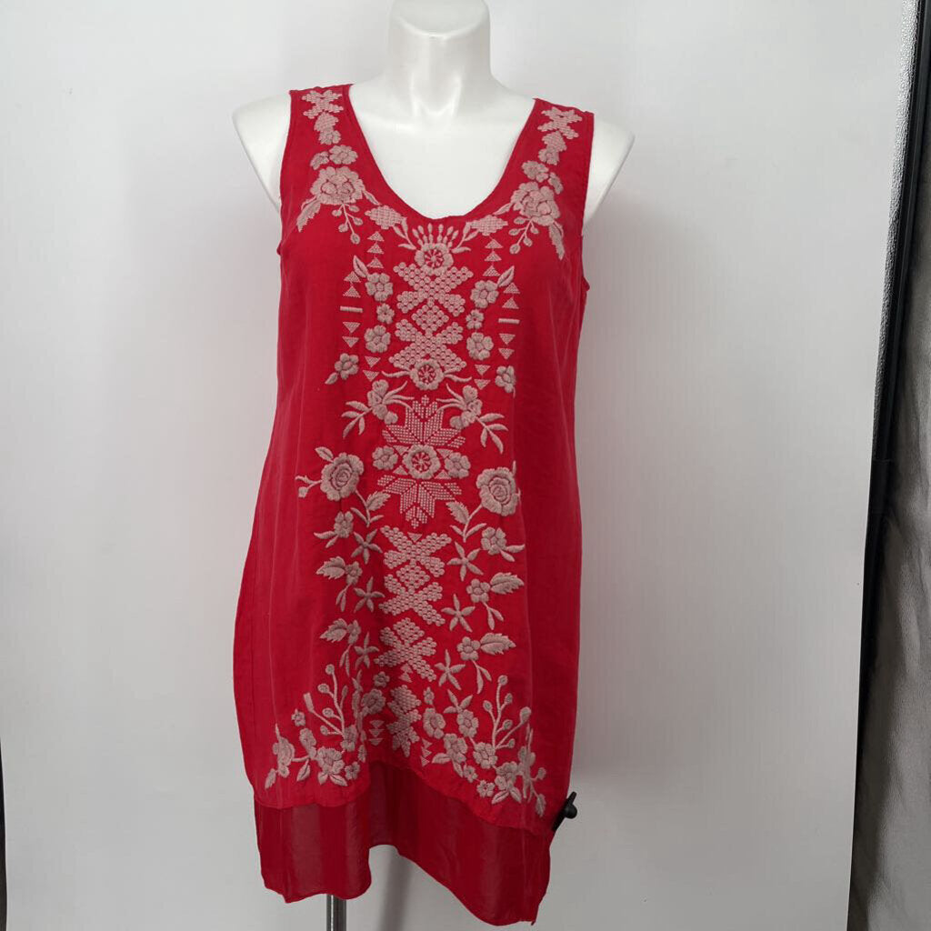 Johnny Was Sleevless Linen Dress