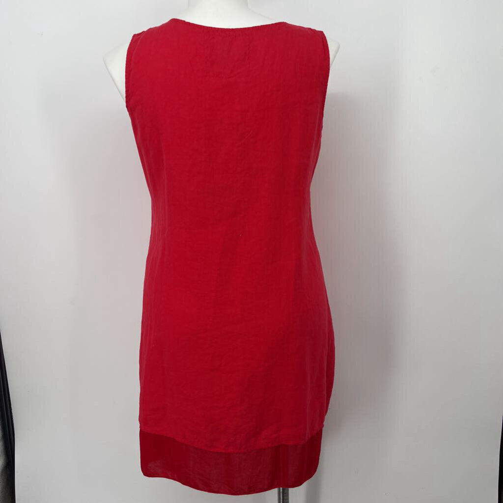 Johnny Was Sleevless Linen Dress