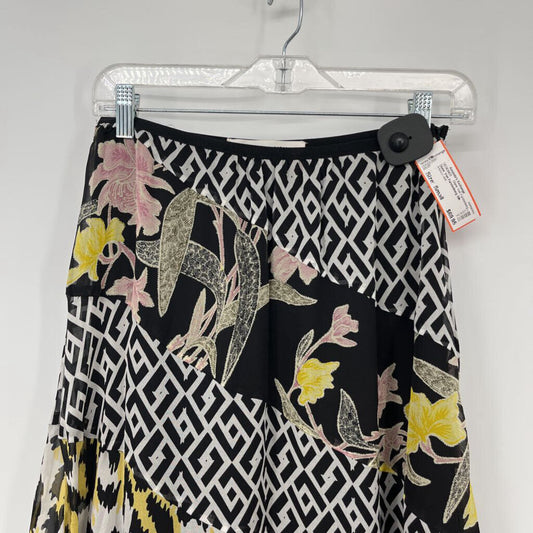 Diane Von Furstenberg Silk Floral Skirt