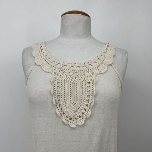 BR Slvls Crochet Trim Shirt