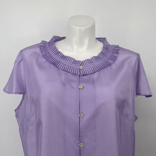 Talbots S/s Silk Blouse