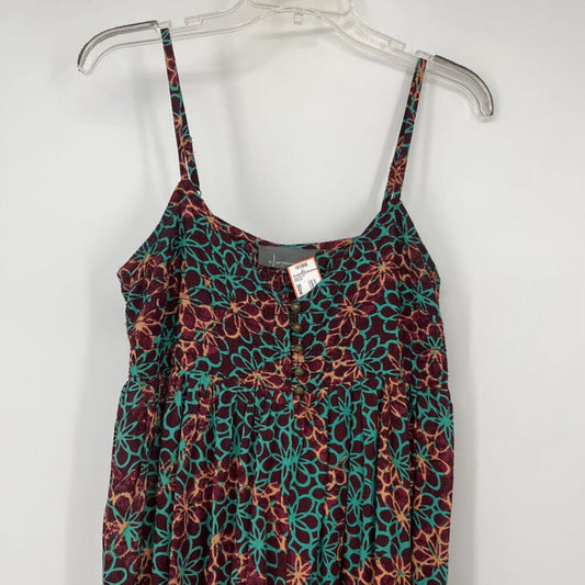Anthropologie Slvls Flora Jumpsuit