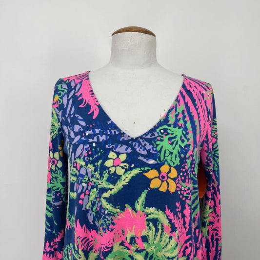Lilly Pullitzer l/s Floral Dress