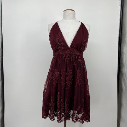 Lulu's Lace Halter Dress