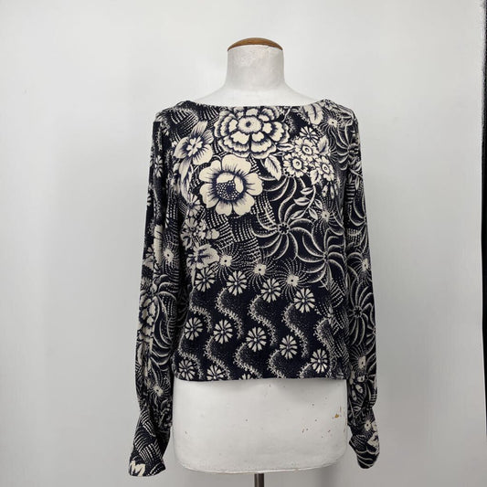Anthropologie L/s Floral Shirt