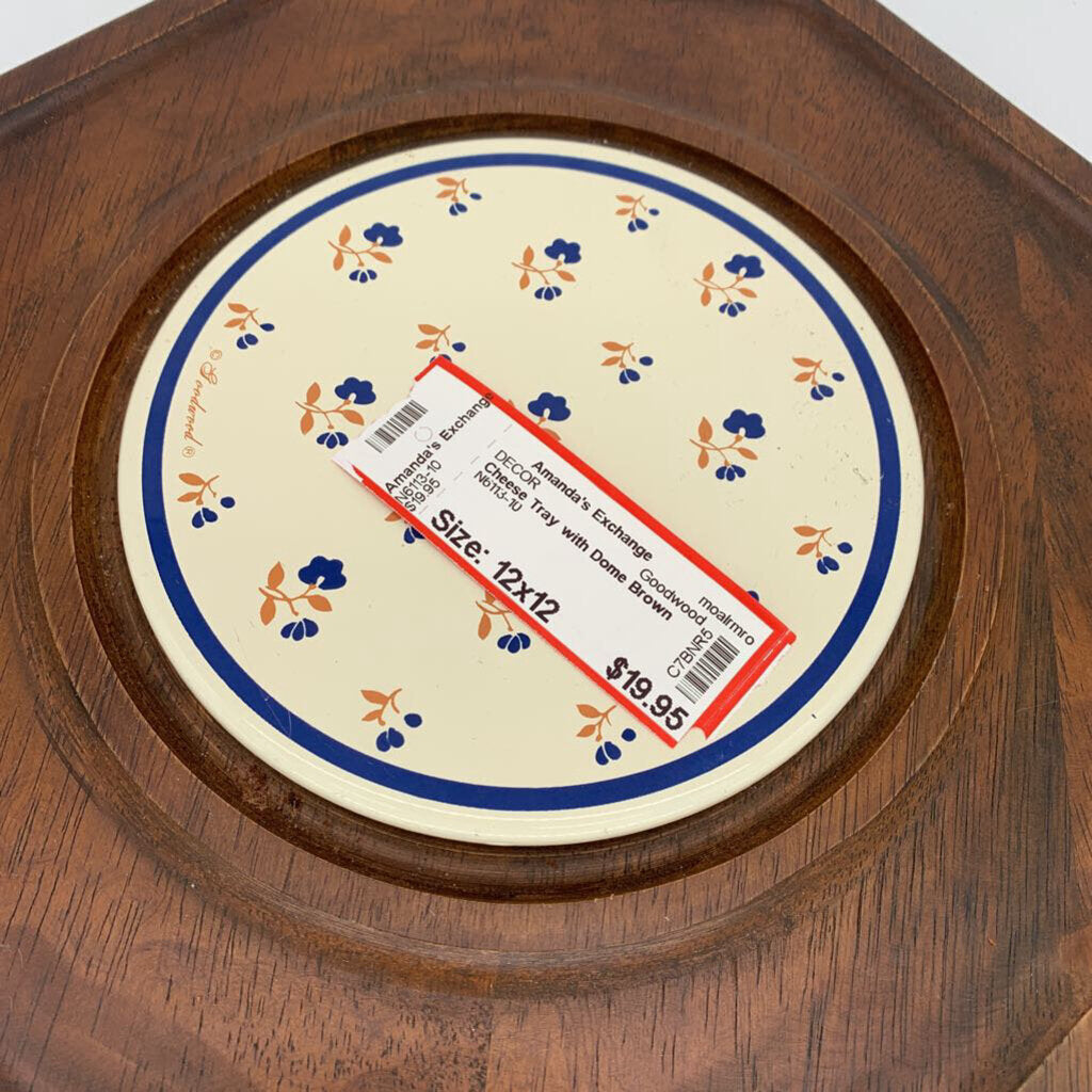 Cheese Tray with Dome