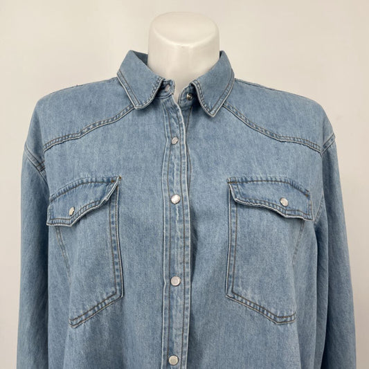 ee:some L/s Denim Shirt