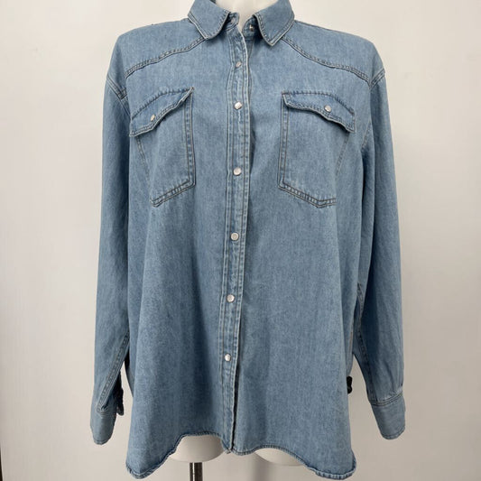 ee:some L/s Denim Shirt