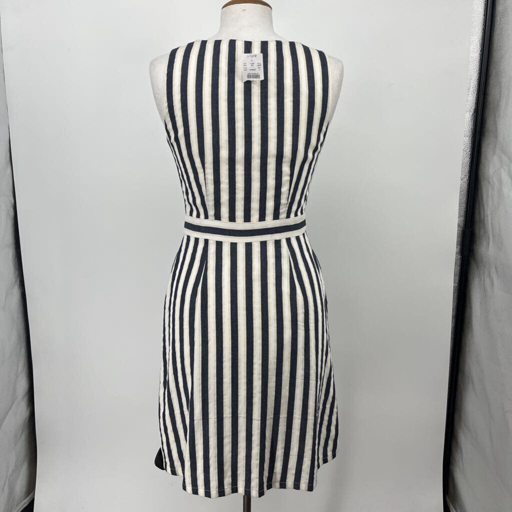 J Crew Slvls Stripe Dress