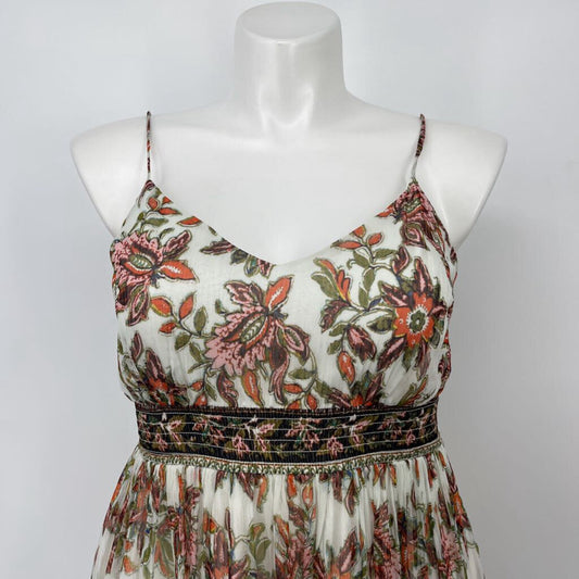 Anthropologie Floral Maxi Dress