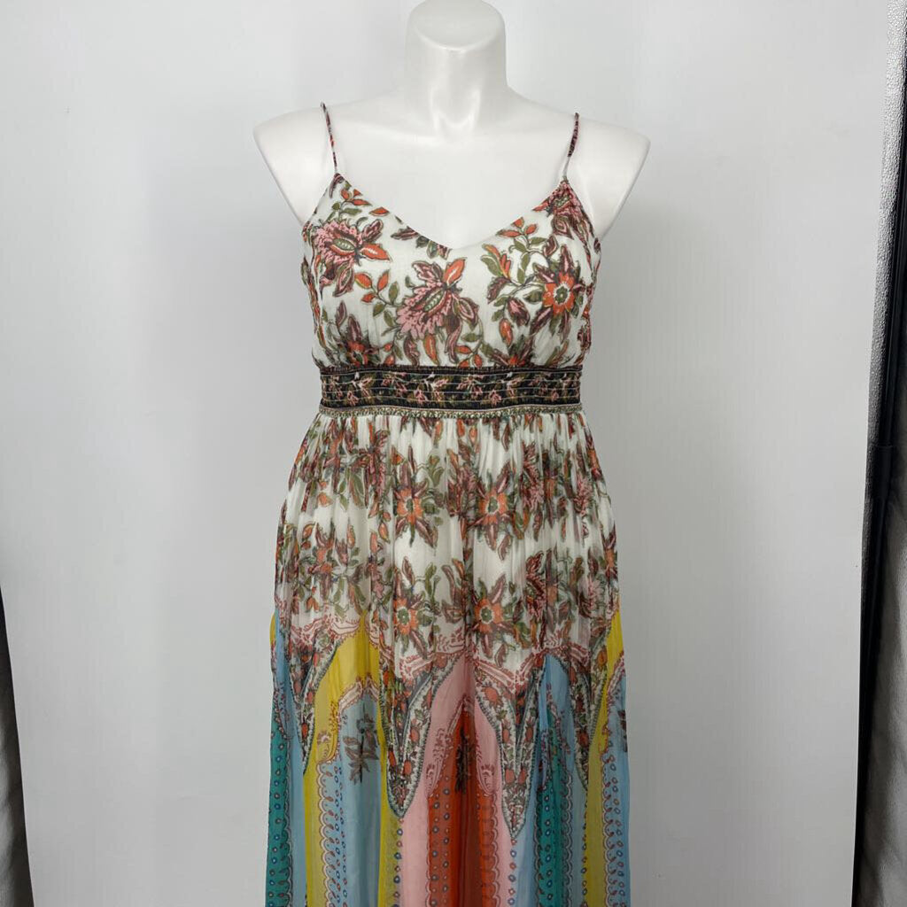 Anthropologie Floral Maxi Dress