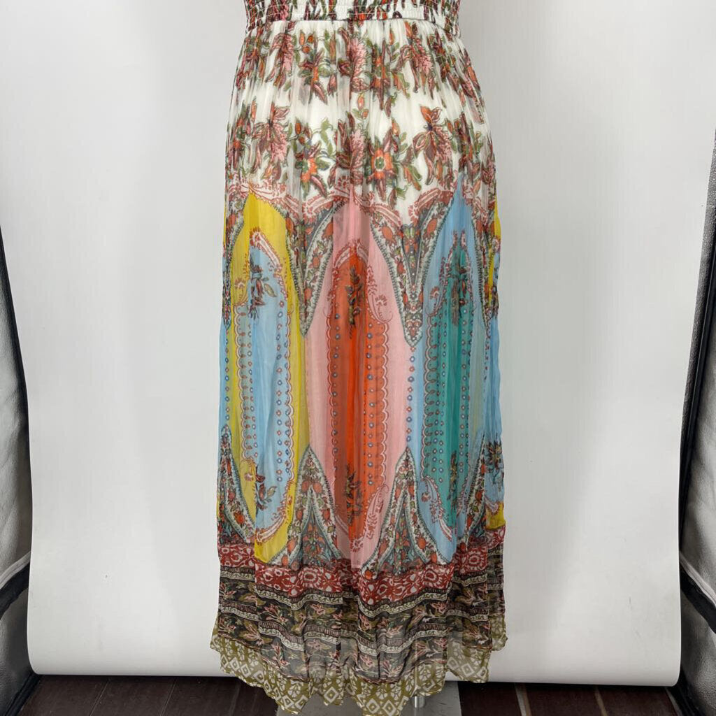 Anthropologie Floral Maxi Dress