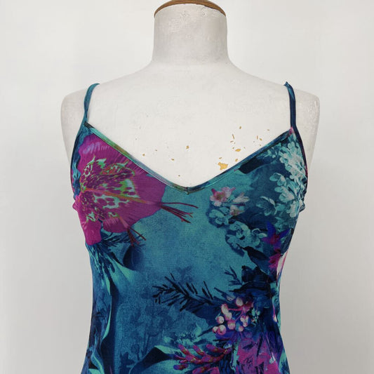 Fuzzi Slvls Floral Maxi Dress