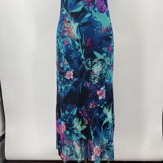Fuzzi Slvls Floral Maxi Dress