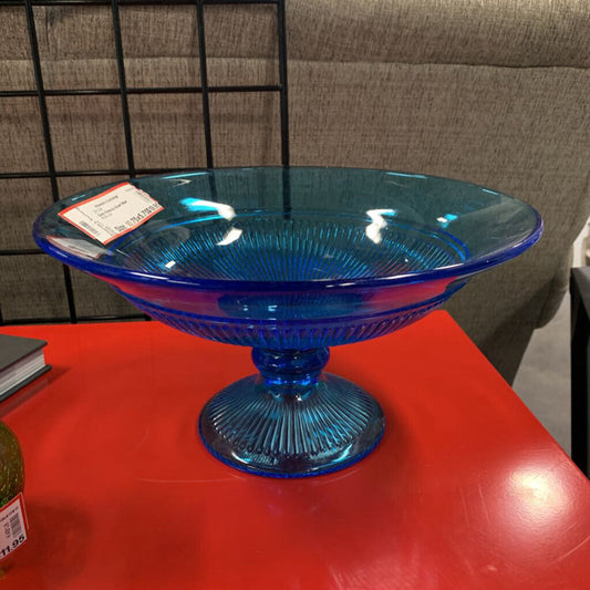 Glass Pedestal Bowl