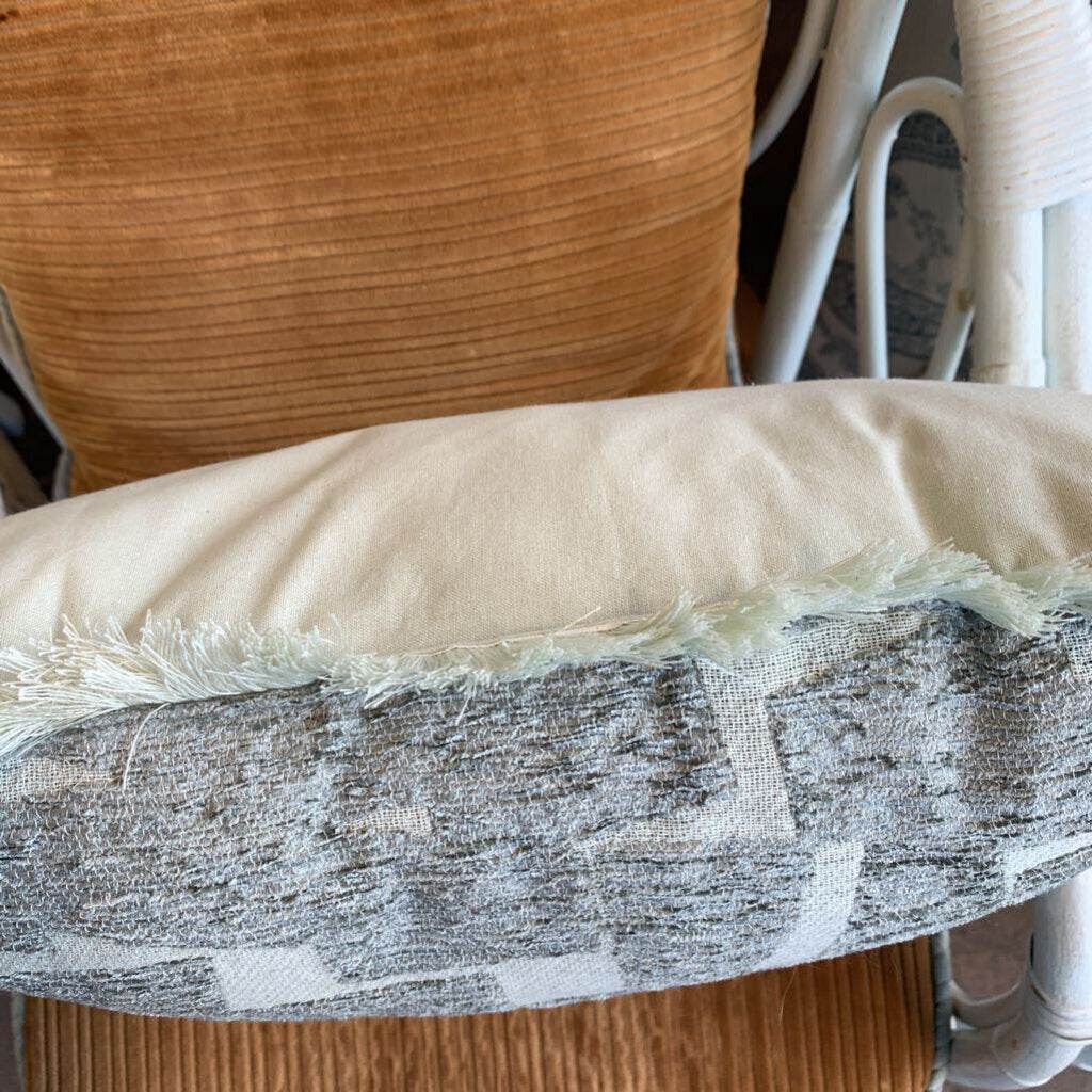 Geometric Woven Pillow