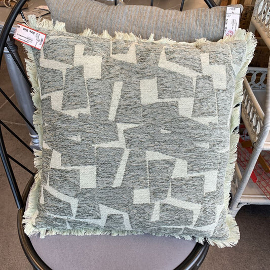 Geometric Woven Pillow