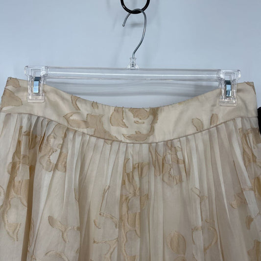 Carmen Marc Valvo Silk Skirt