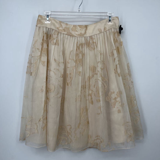 Carmen Marc Valvo Silk Skirt