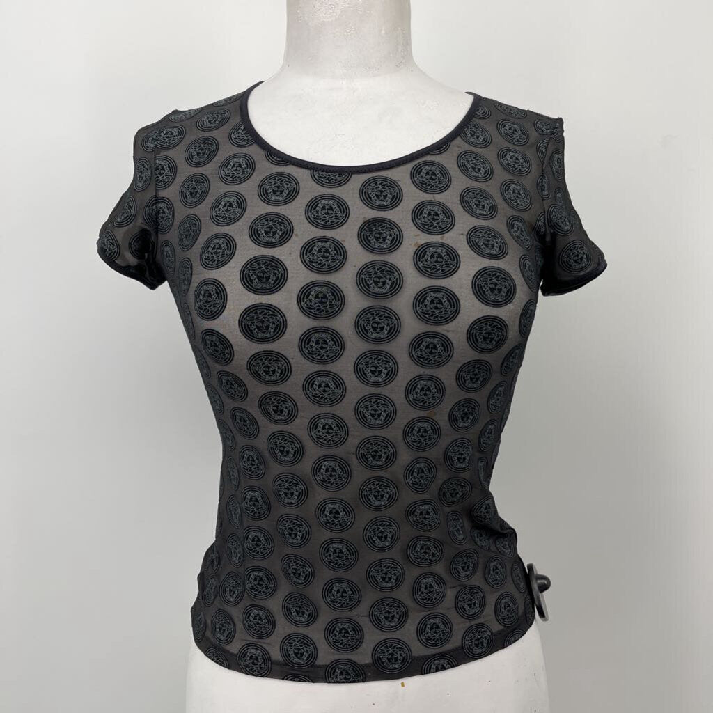 Versace s/s sheer Shirt