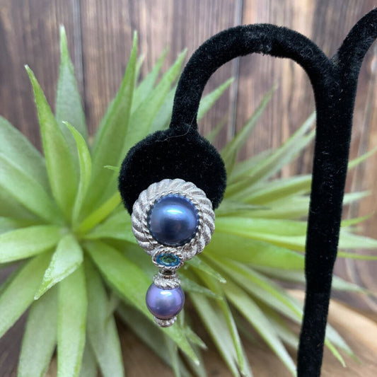 Judith Ripka Pearl Earrings