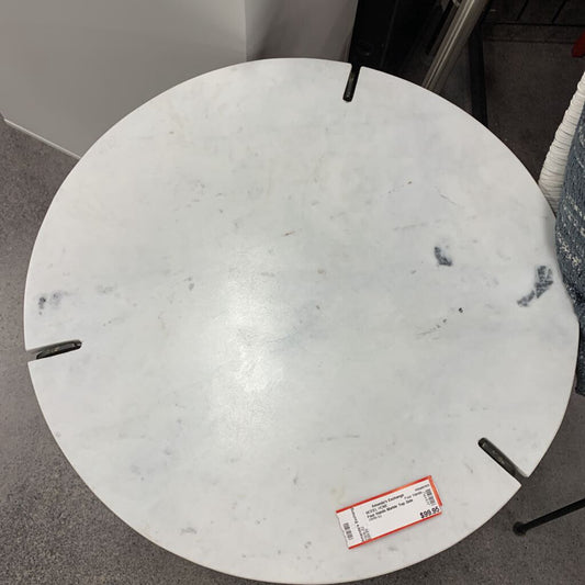 Four Hands Marble Top Side Table