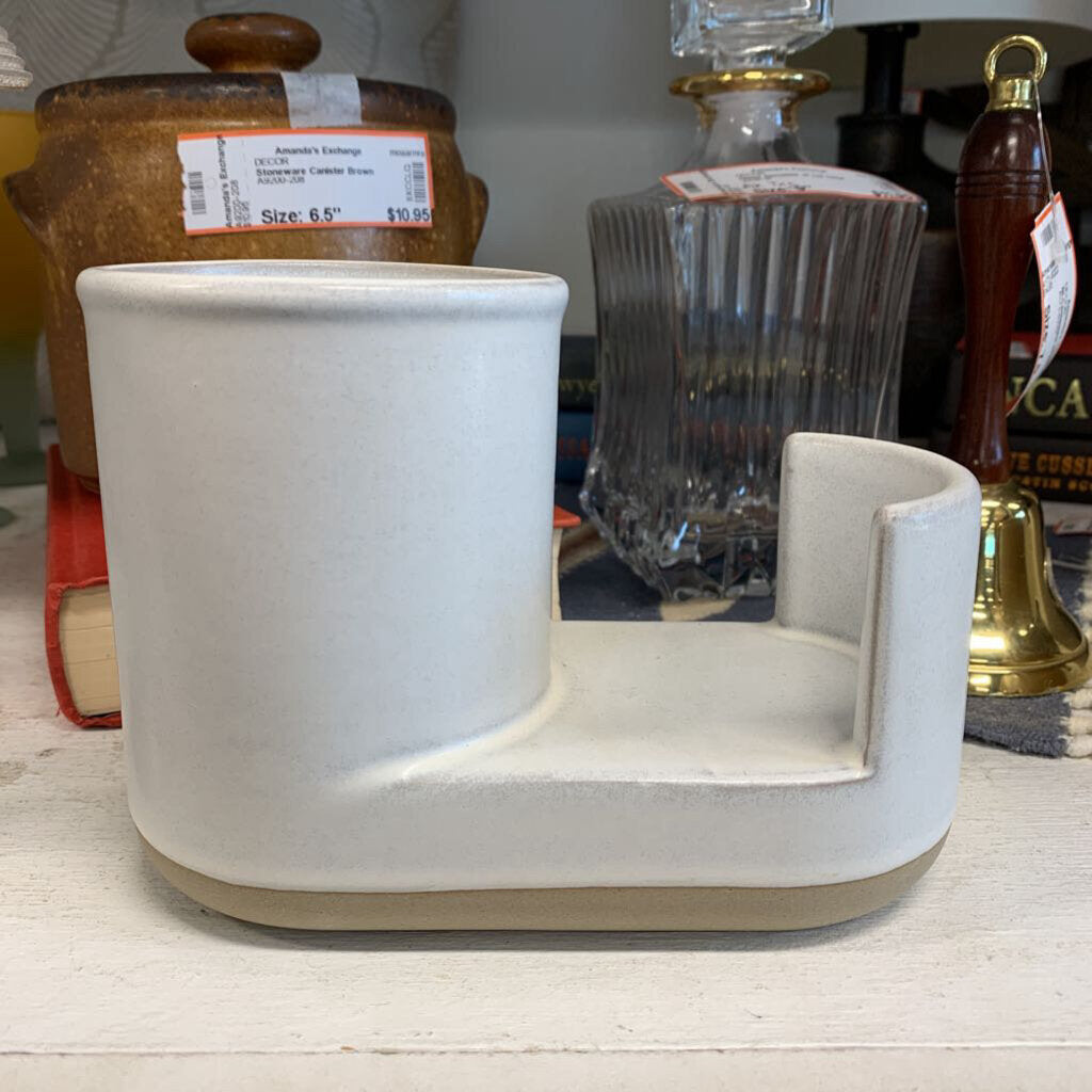 Ceramic Candle & Planter Pot