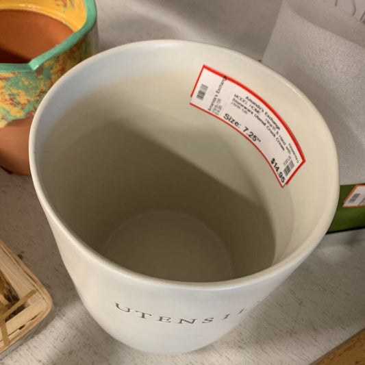 Stoneware Utensil Crock