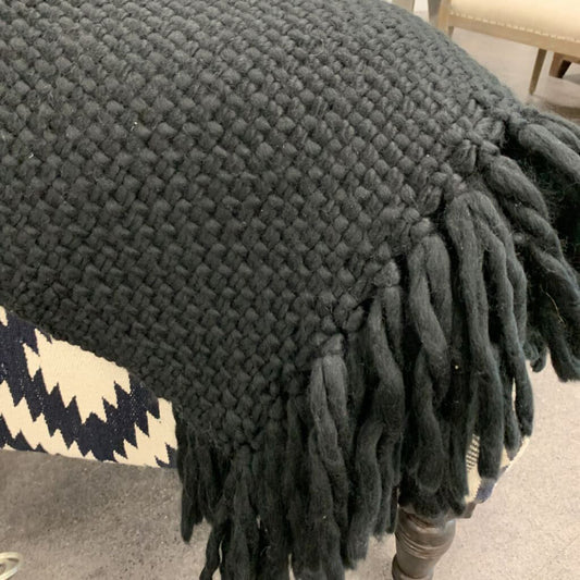 CB2 Knit Blanket