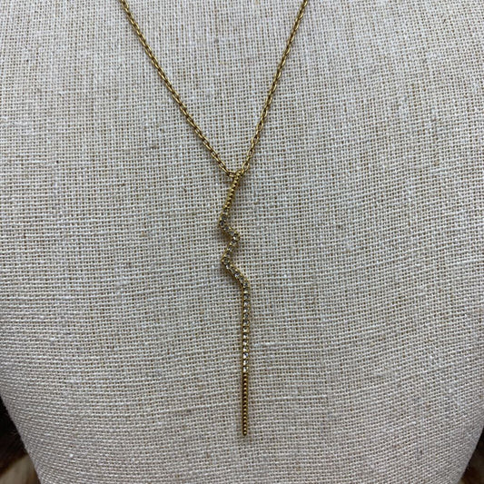 Stella & Dot Lightning Bolt Necklace
