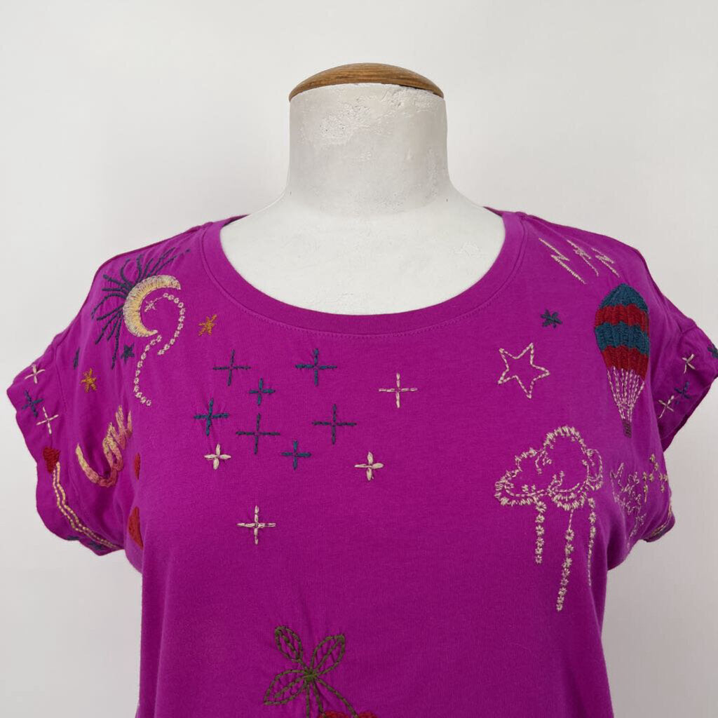 Johnny Was S/s Tee Shirt