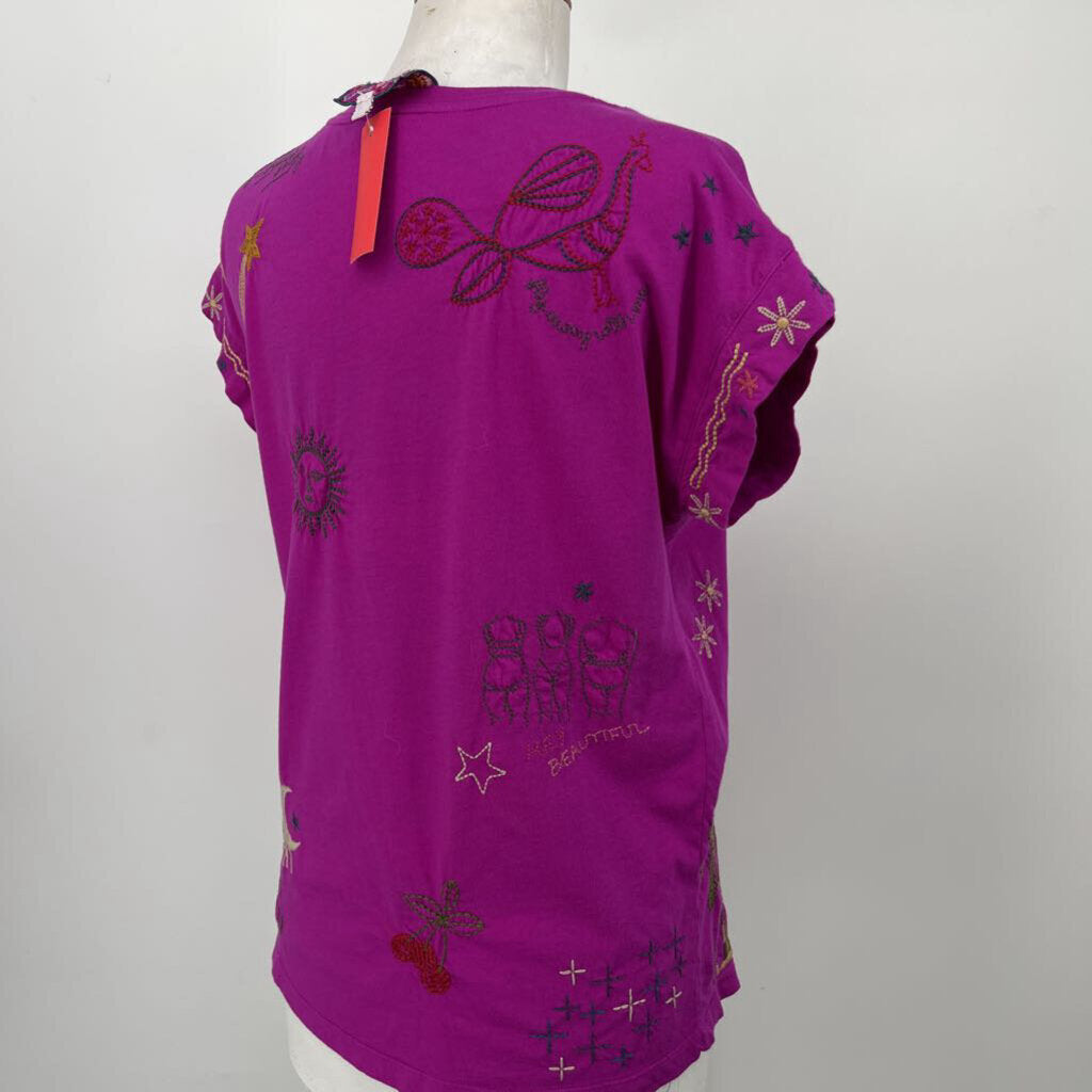 Johnny Was S/s Tee Shirt