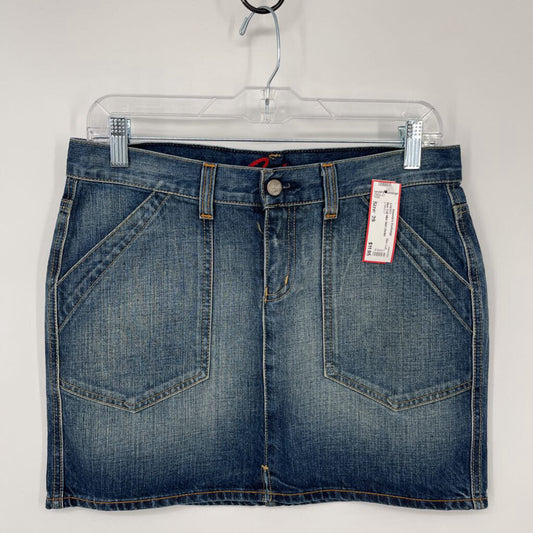 Blue Cult Mini Skirt