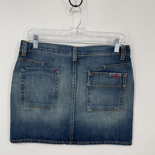 Blue Cult Mini Skirt