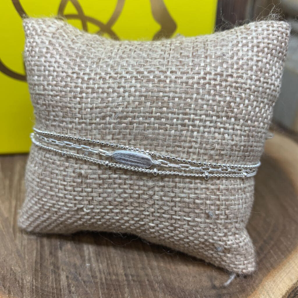 Kendra Scott Triple Chain Bracelet