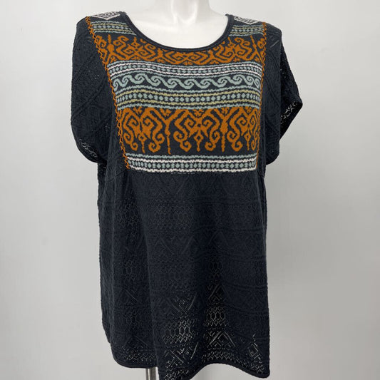Peruvian Connection S/s Sweater