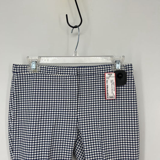Theory Plaid Pant