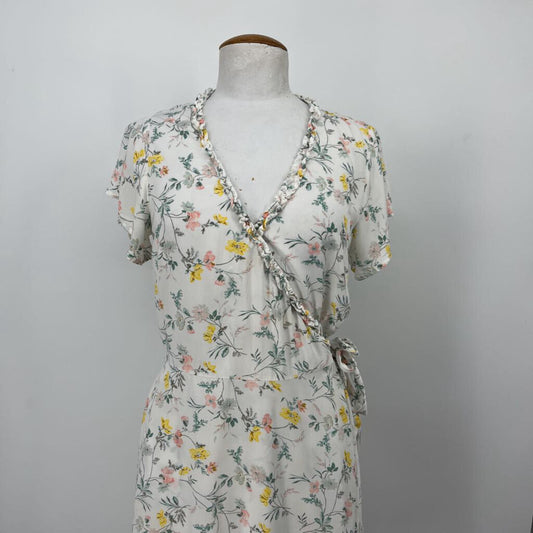 Loft S/s Floral Dress