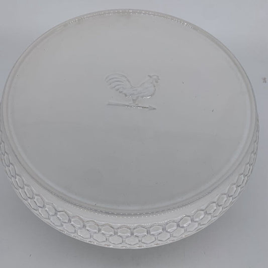 Rooster Motif Cake Stand