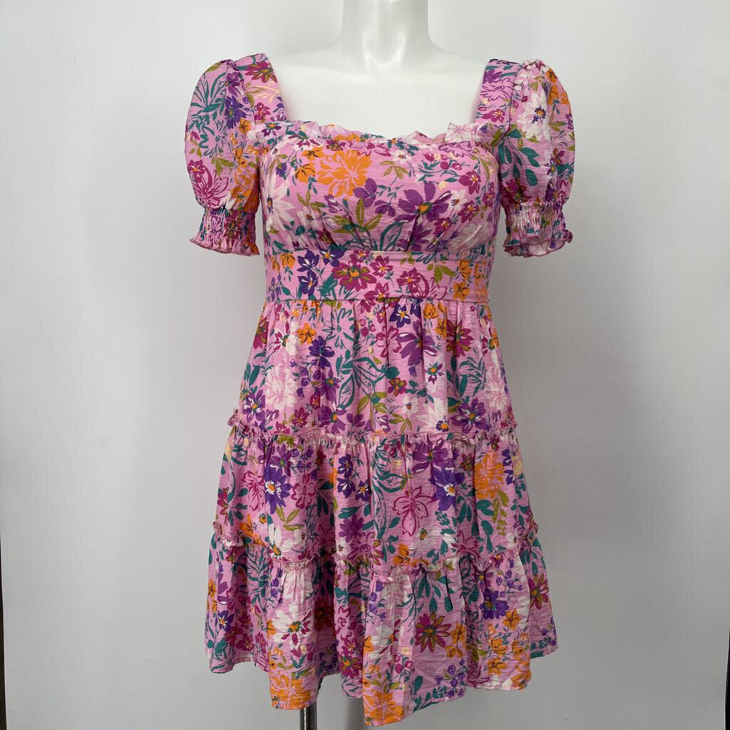 Blu pepper S/s Floral Dress