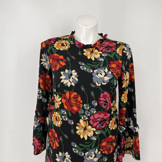 Fleur Bleve L/s Floral Dress