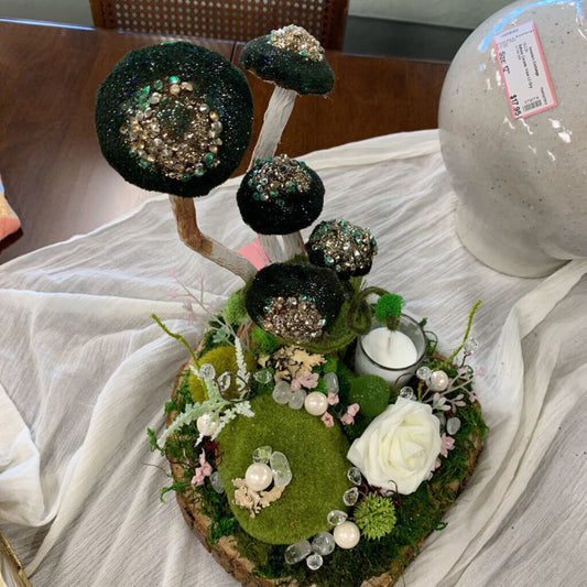 Mushroom Forrest Centerpiece