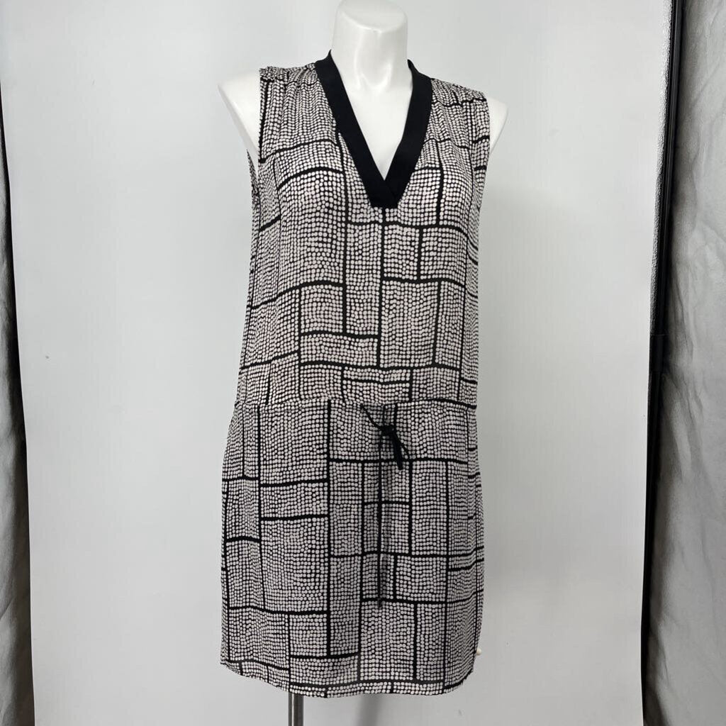 Vince Sleeveless Silk Dress