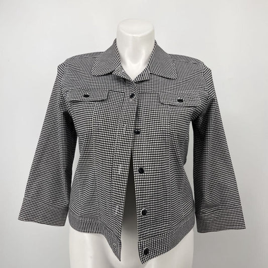 Christopher & Banks gingham Jacket