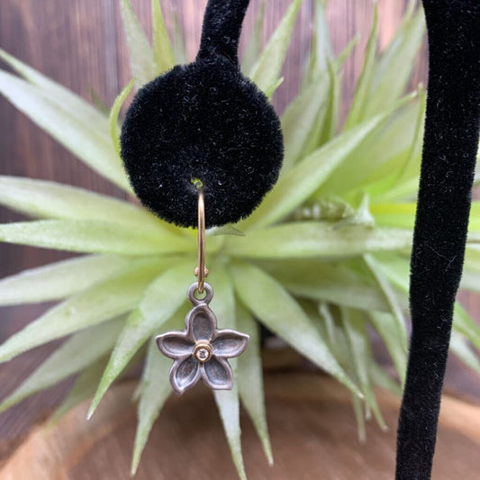 Pandora Flower Earrings
