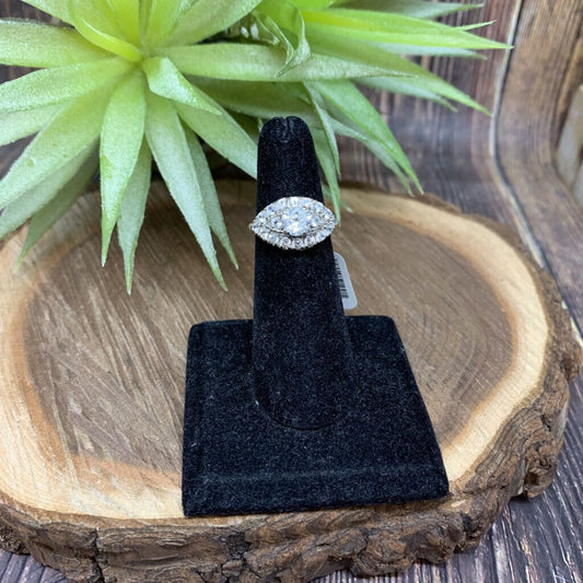 10k YG CZ Ring
