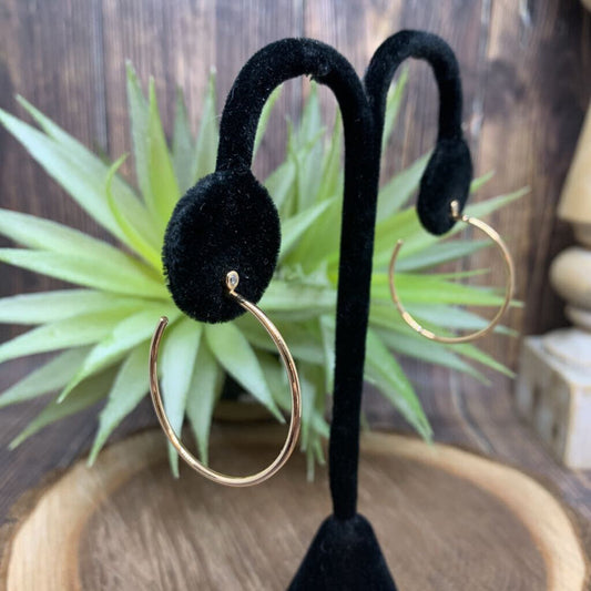 Kendra Scott 14k Diamond Hoops