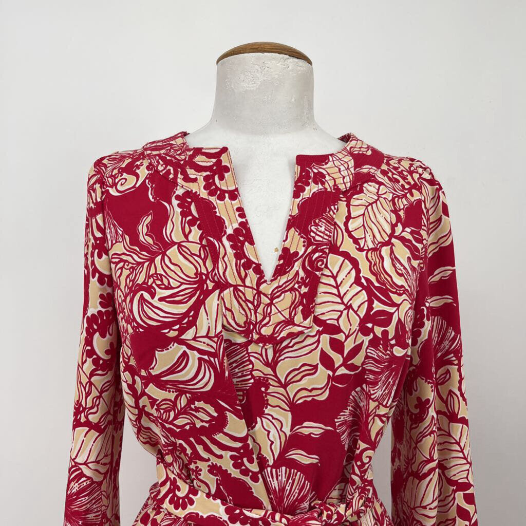 Lilly Pulitzer L/s Floral Dress