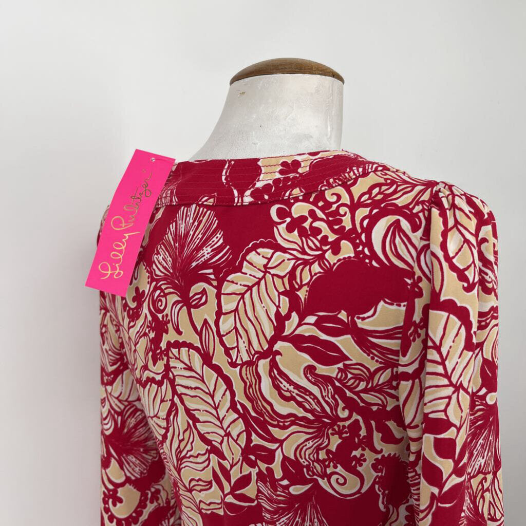 Lilly Pulitzer L/s Floral Dress
