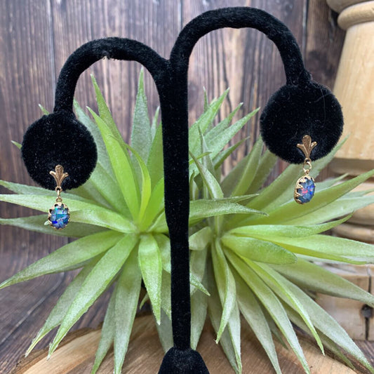 14k Opal Earrings